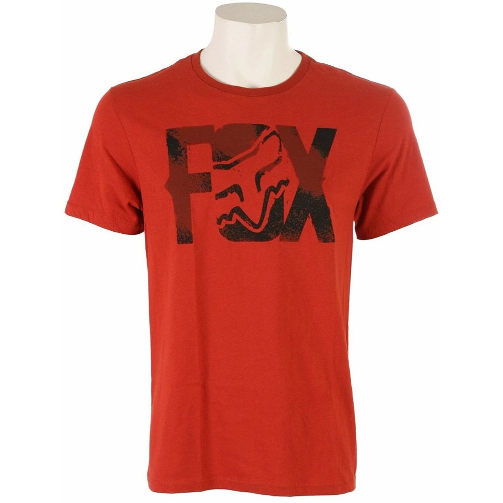 NWT Fox Racing Boys Lurching Red Black T-Shirt